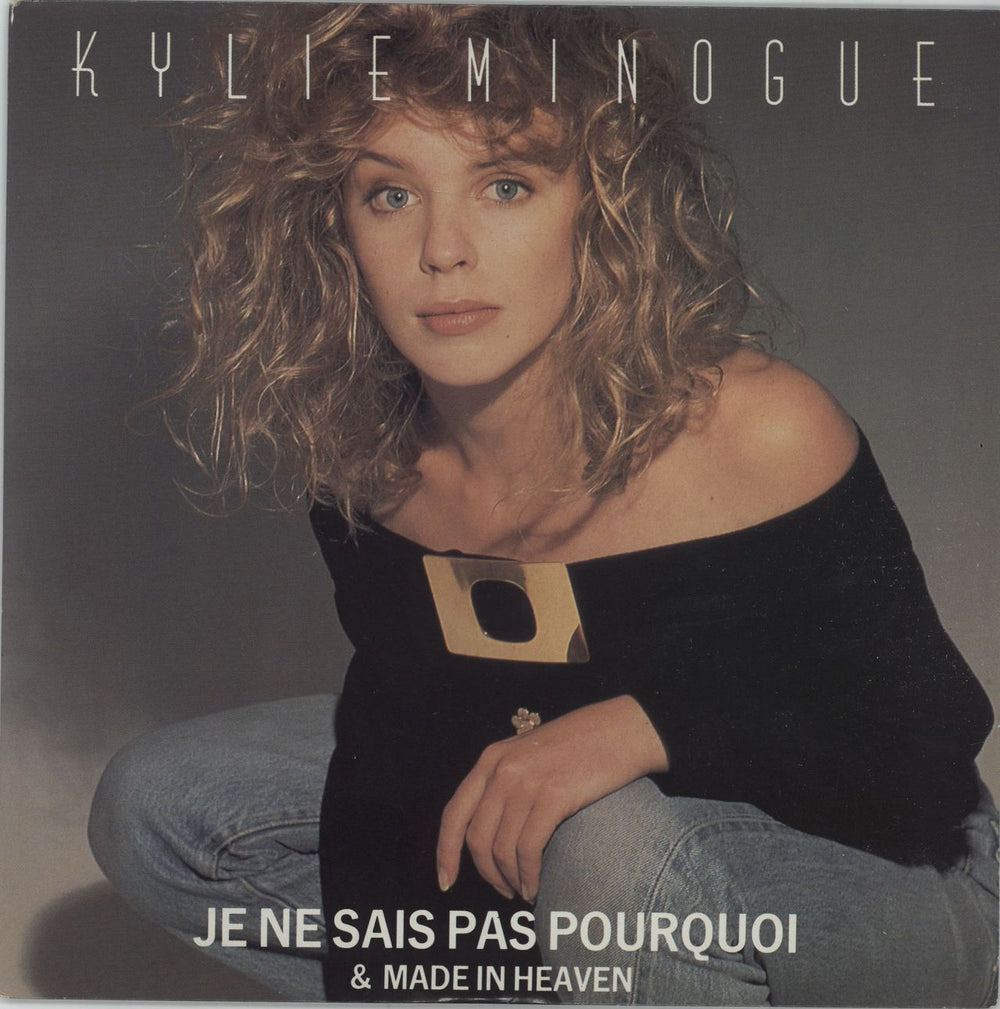 Kylie Minogue Je Ne Sais Pas Pourquoi - Jukebox UK 7" vinyl single (7 inch record / 45) PWL21