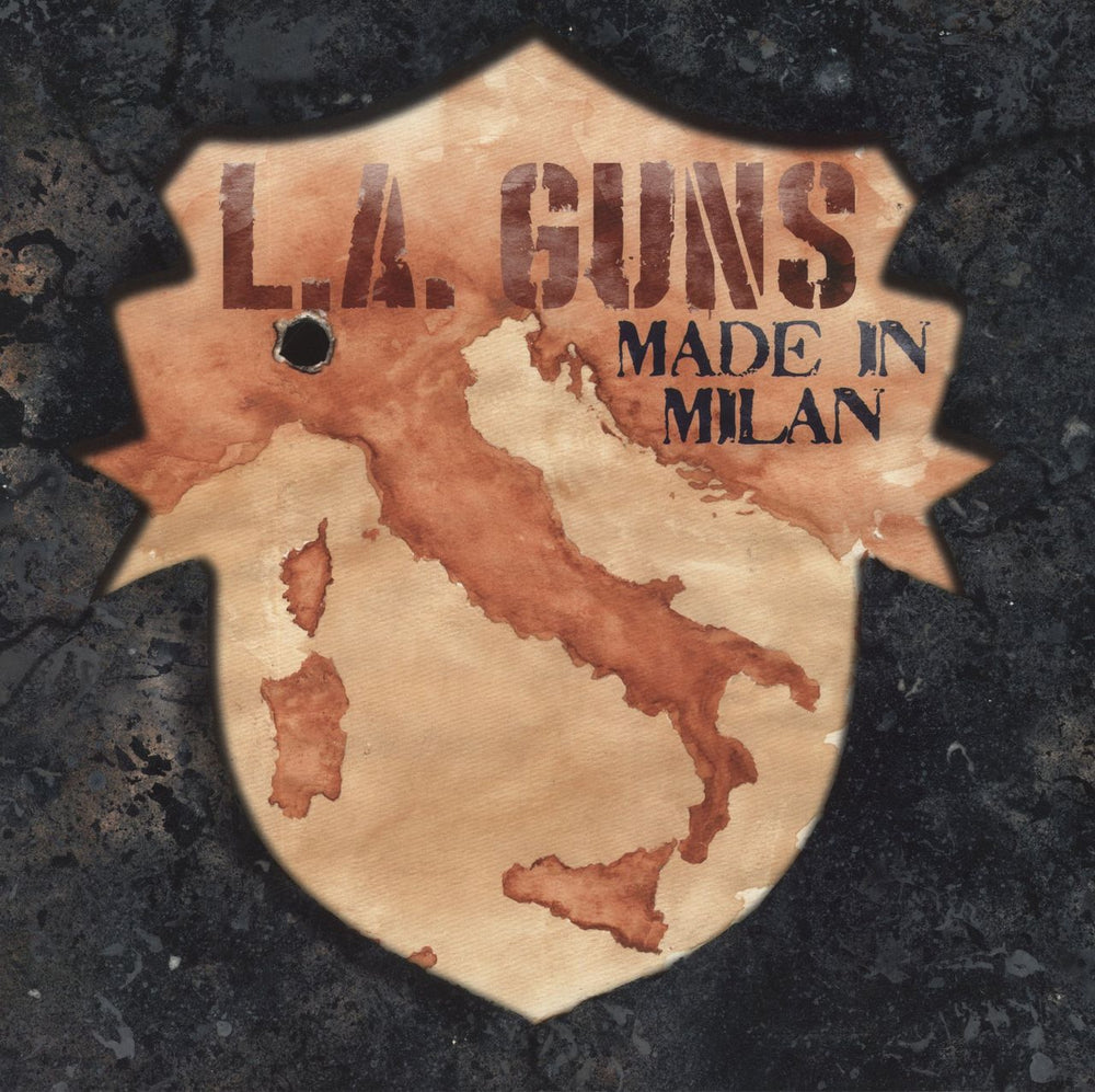 L.A. Guns Made In Milan UK 2-LP vinyl record set (Double LP Album) PRELP165