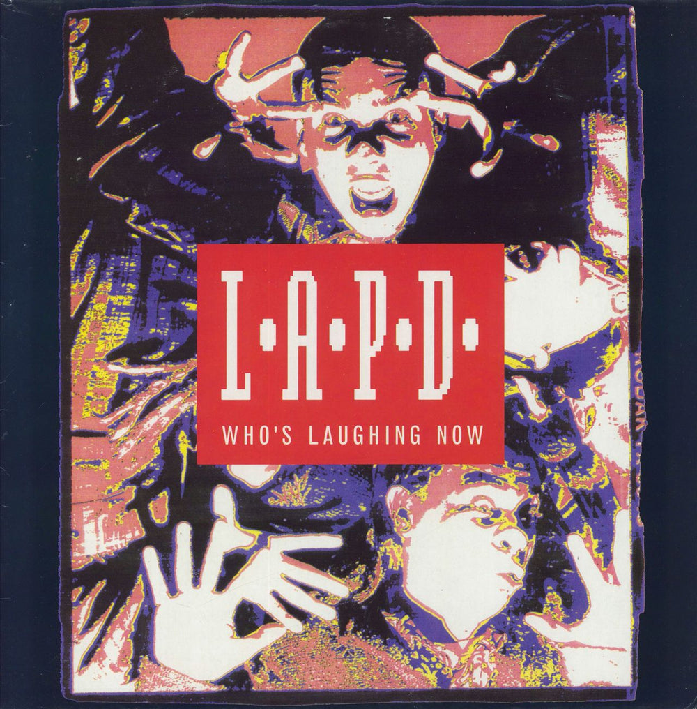 L.A.P.D. Who's Laughing Now US vinyl LP album (LP record) TX93151