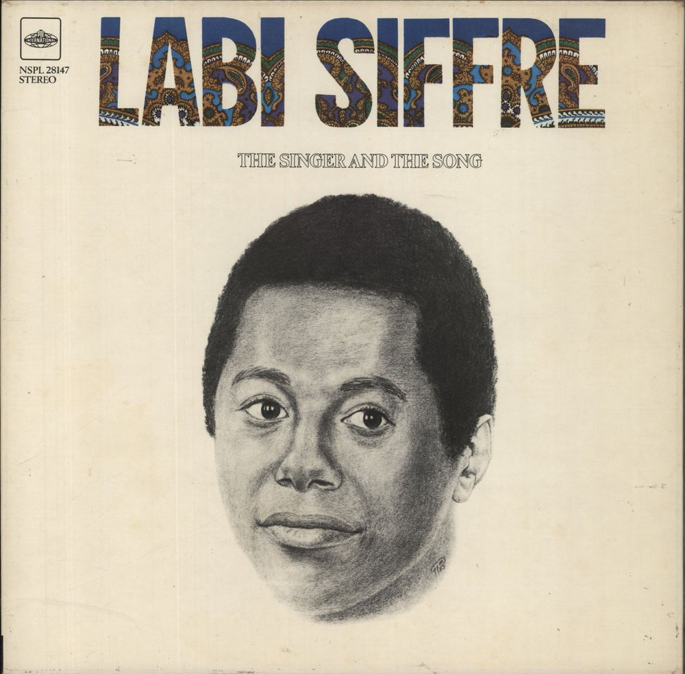 Labi Siffre The Singer And The Song UK vinyl LP album (LP record) NSPL28147