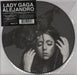 Lady Gaga Alejandro UK 7" vinyl picture disc (7 inch picture disc single) 2744130