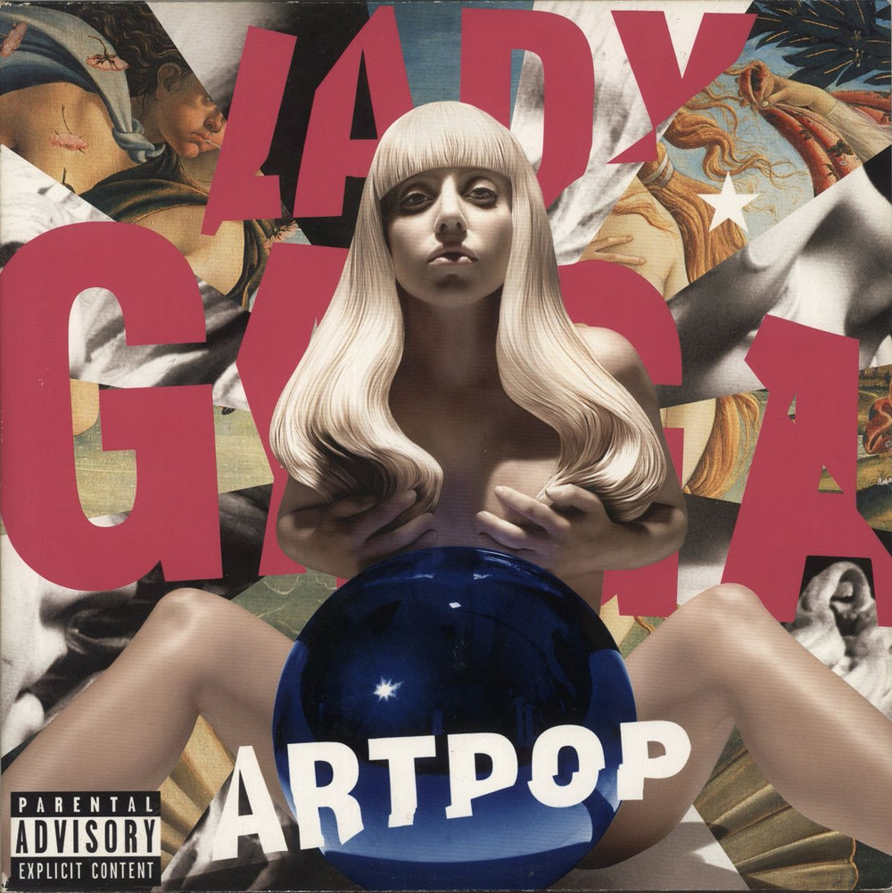 Lady Gaga Artpop - [2019 Reissue] - 180 Gram Vinyl - EX UK 2-LP vinyl record set (Double LP Album) 00602577517051