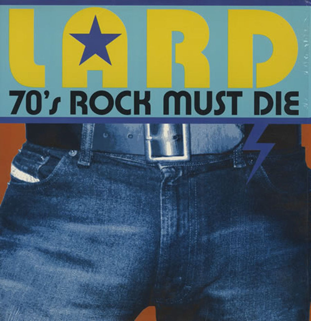 Lard 70's Rock Must Die US 12" vinyl single (12 inch record / Maxi-single) VIRUS235