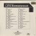Lata Mangeshkar Golden Hits Of Lata Mangeshkar Indian vinyl LP album (LP record)