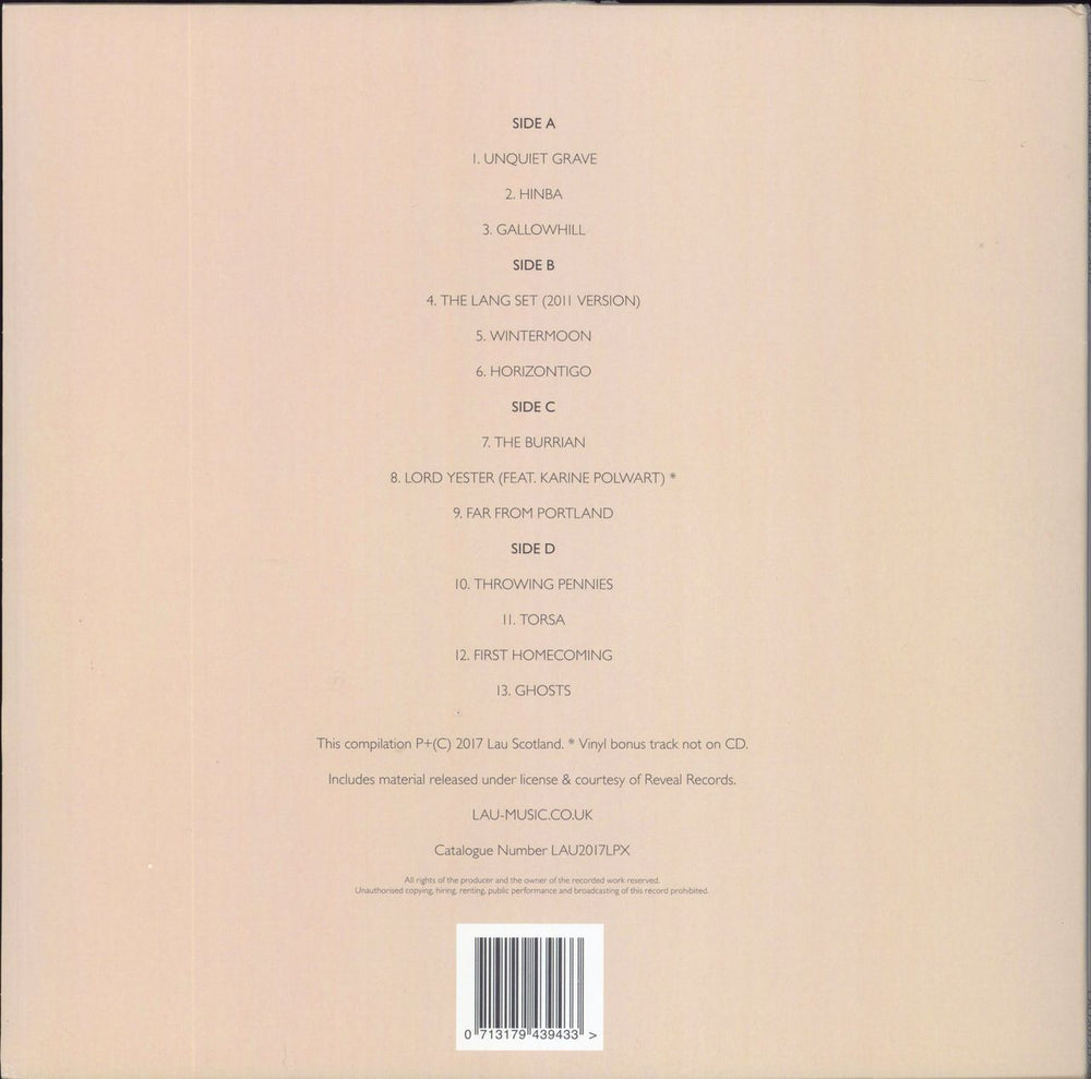 Lau Decades - Numbered Edition + Bonus CD UK 2-LP vinyl record set (Double LP Album) 713179439433