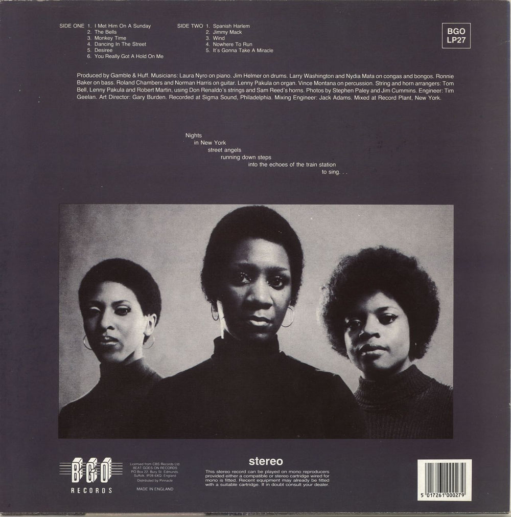 Laura Nyro Gonna Take A Miracle UK vinyl LP album (LP record) 5017261000279