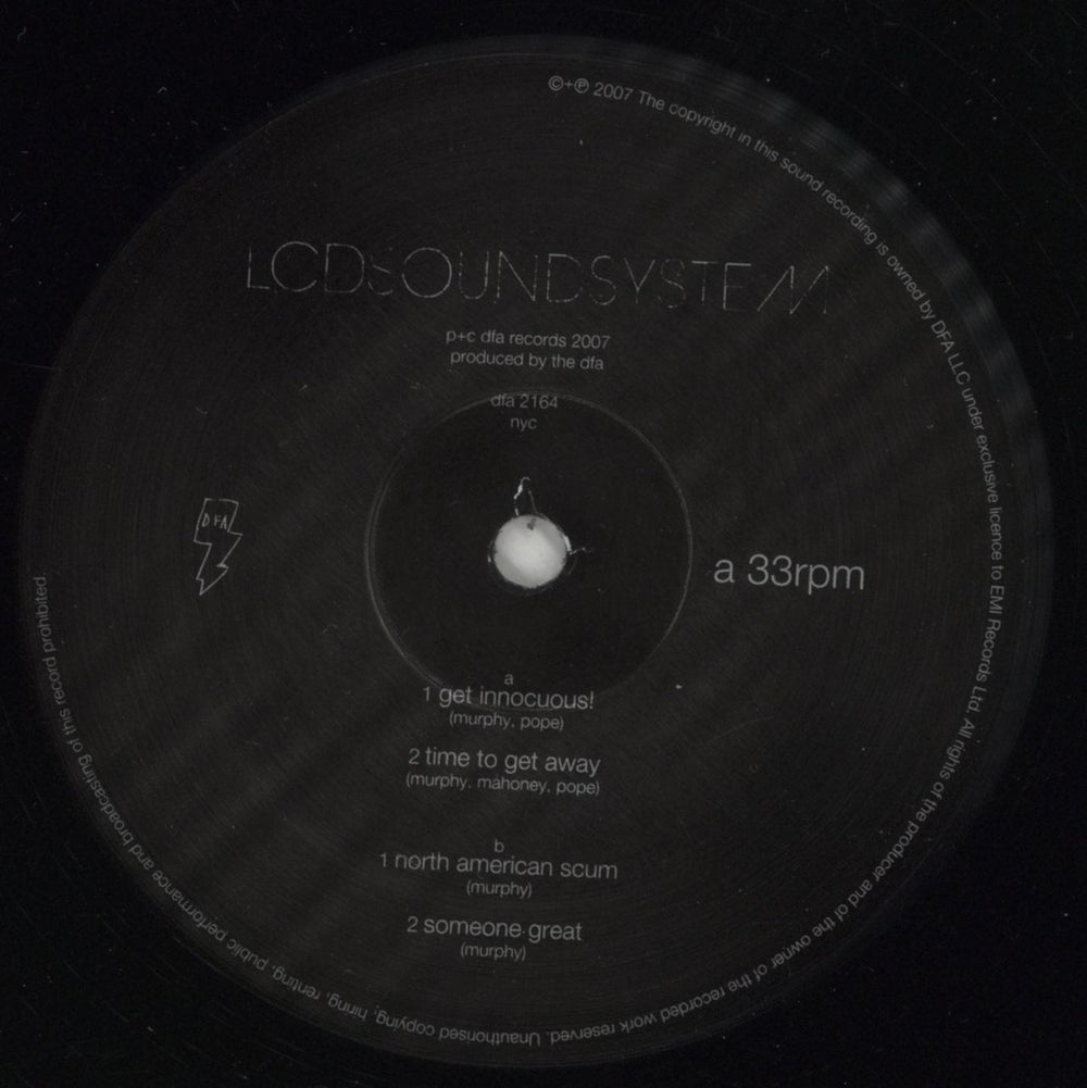 LCD Soundsystem Sound Of Silver US 2-LP vinyl record set (Double LP Album) CDS2LSO865034