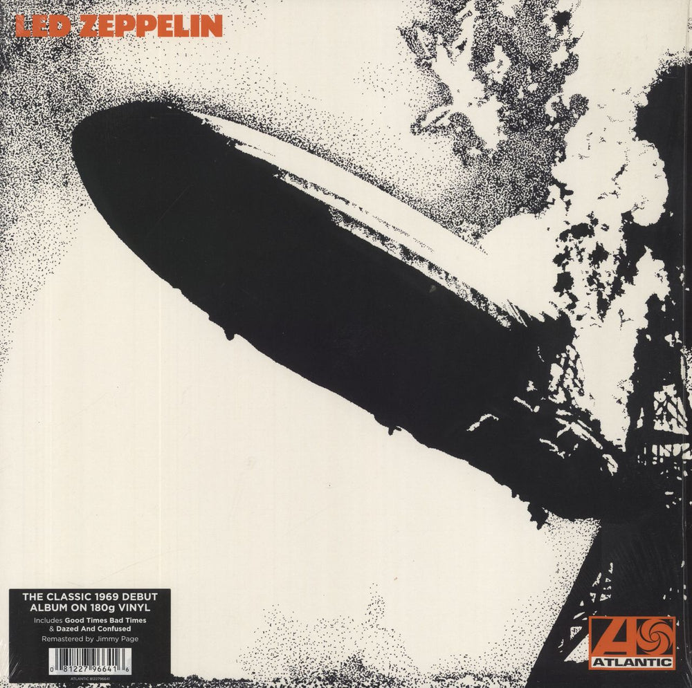 Led Zeppelin Led Zeppelin - 180gm - Stickered UK vinyl LP album (LP record) 8122796641