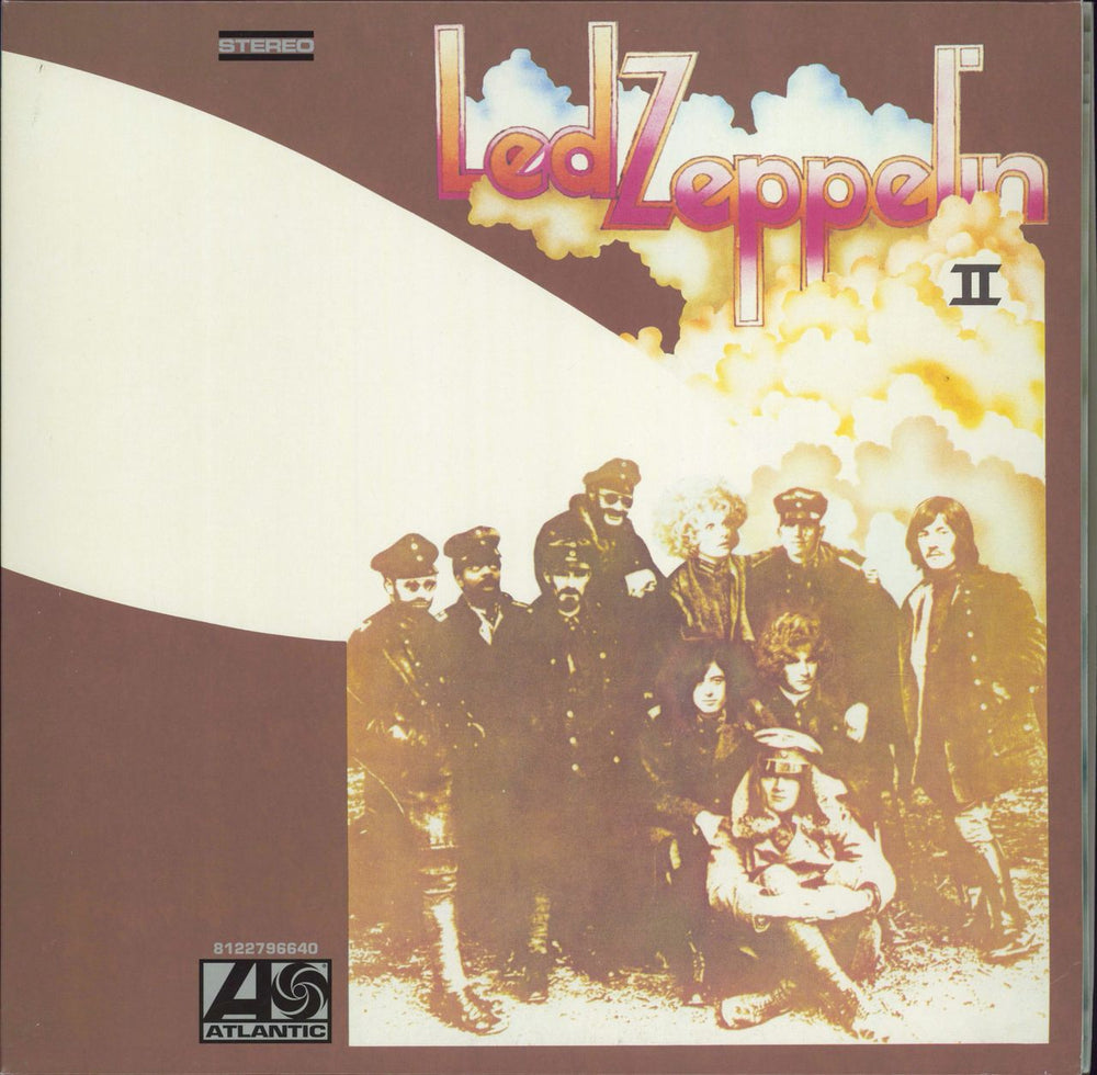 Led Zeppelin Led Zeppelin II - 180gm UK vinyl LP album (LP record) 8122796640