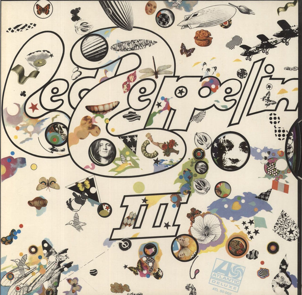 Led Zeppelin Led Zeppelin III - Barcoded - EX German vinyl LP album (LP record) ATL50002