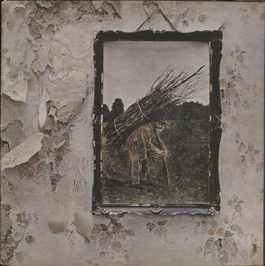 Led Zeppelin Led Zeppelin IV - 4th - Crossed out B - EX UK vinyl LP album (LP record) 2401012