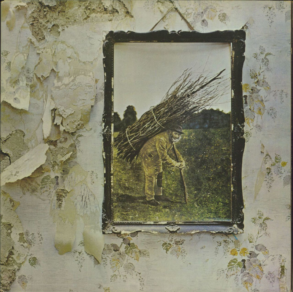 Led Zeppelin Led Zeppelin IV - 8th UK vinyl LP album (LP record) K50008