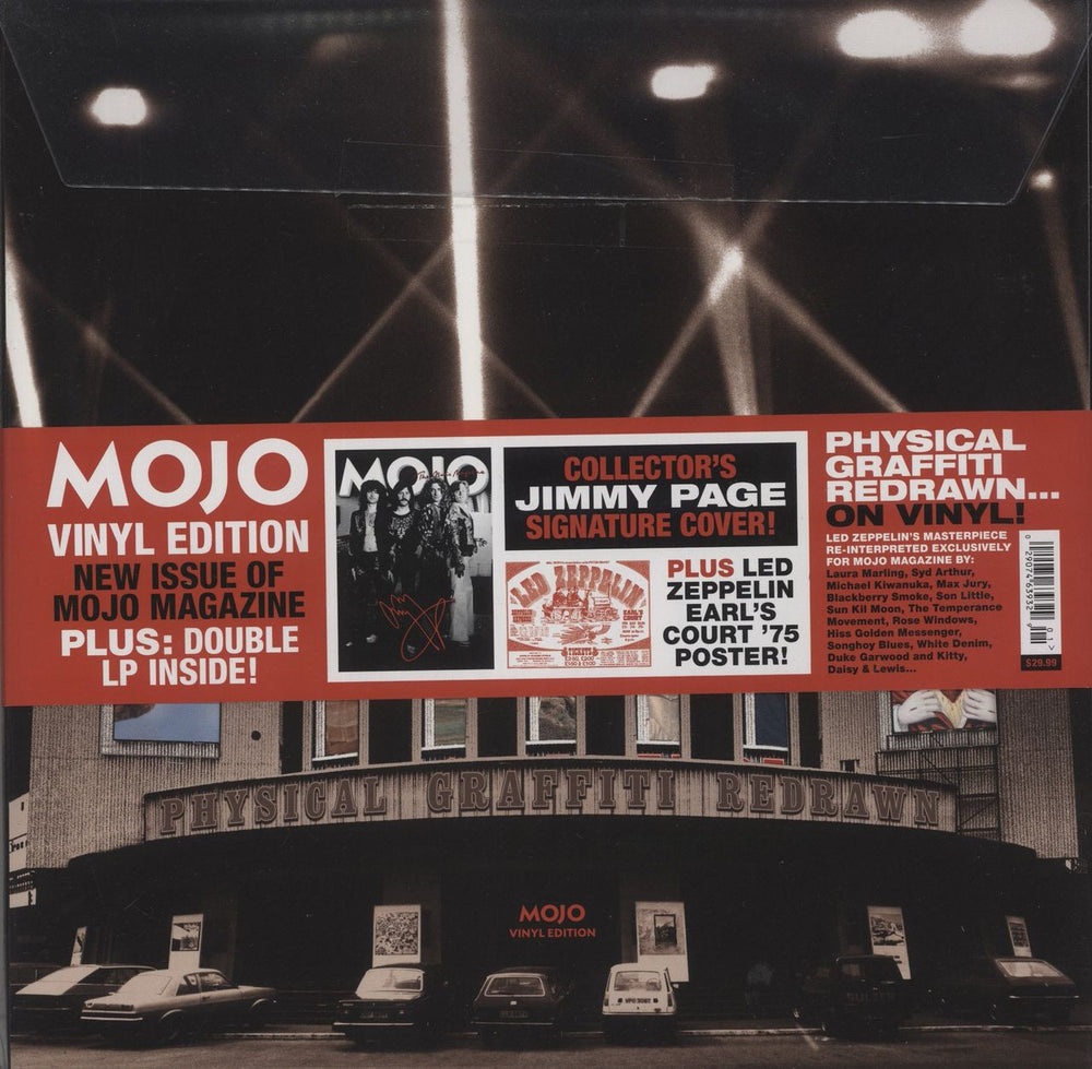 Led Zeppelin Physical Graffiti Redrawn UK 2-LP vinyl record set (Double LP Album) 029074639329