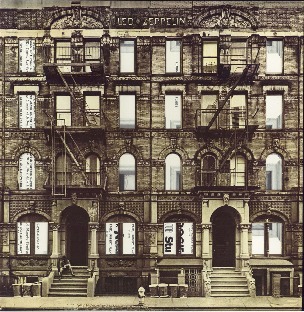 Led Zeppelin Physical Graffiti US 2-LP vinyl record set (Double LP Album) SS2-200