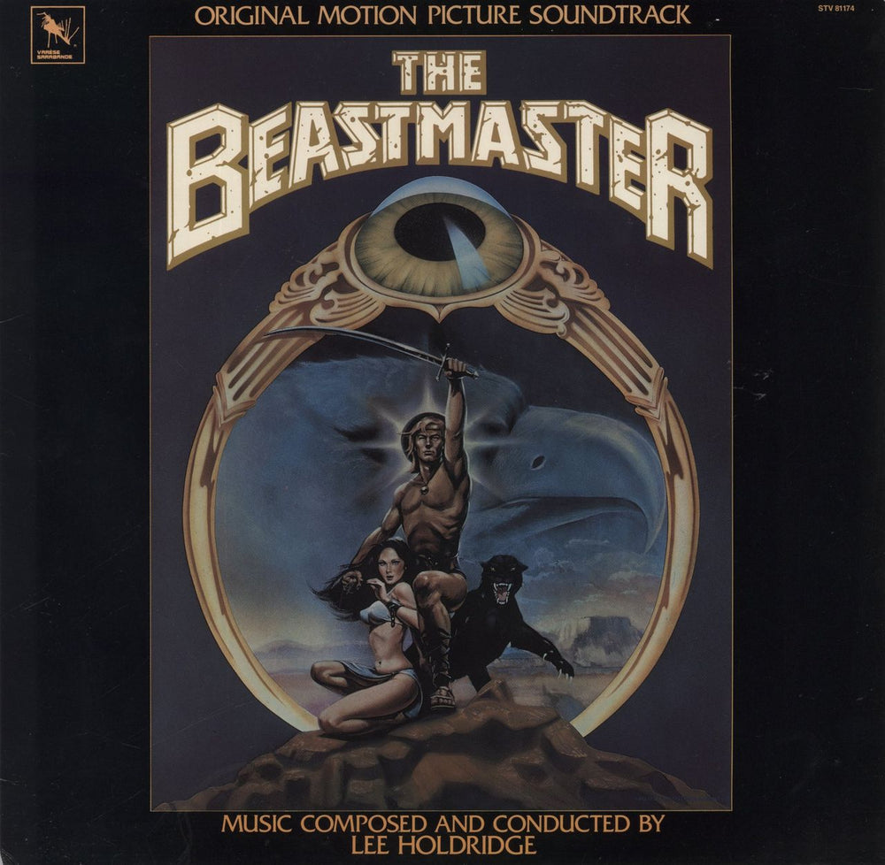 Lee Holdridge The Beastmaster [Original Motion Picture Soundtrack] US vinyl LP album (LP record) STV81174
