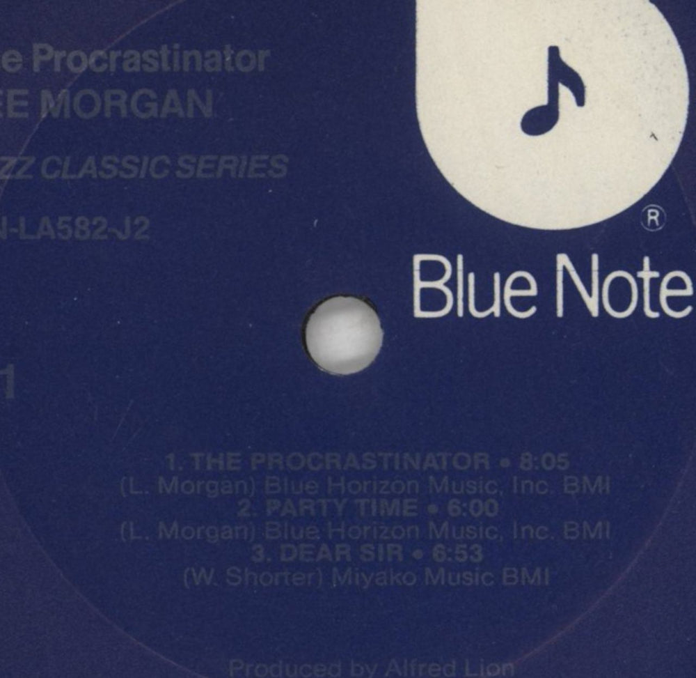 Lee Morgan The Procrastinator US 2-LP vinyl record set (Double LP Album) L\M2LTH532789