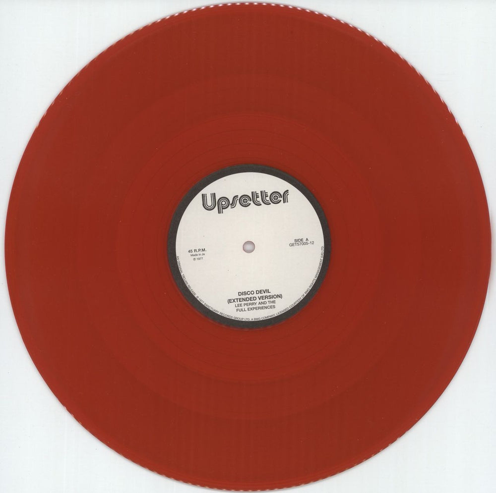 Lee Perry Disco Devil - Red Vinyl - RSD17 US 12" vinyl single (12 inch record / Maxi-single) EEP12DI874137