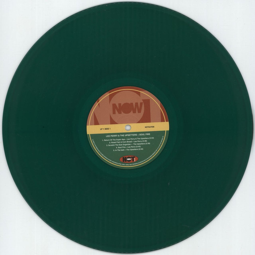 Lee Perry Soul Fire - Green Vinyl UK 2-LP vinyl record set (Double LP Album) EEP2LSO876068