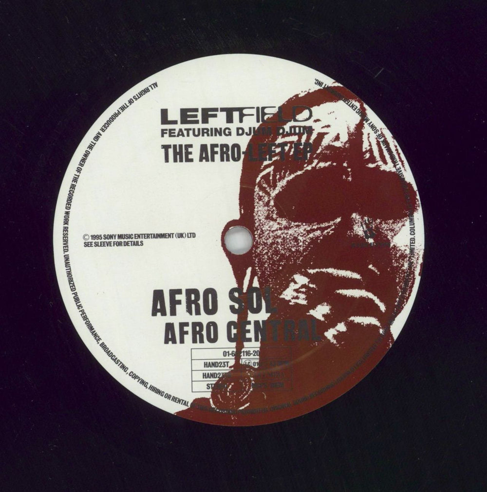 Leftfield Afro-Left UK 12" vinyl single (12 inch record / Maxi-single) LFF12AF861779