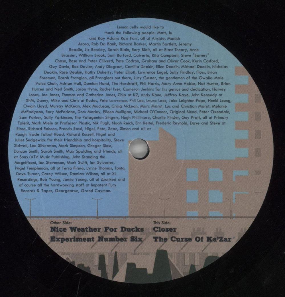 Lemon Jelly Lost Horizons UK 2-LP vinyl record set (Double LP Album) LJY2LLO716145