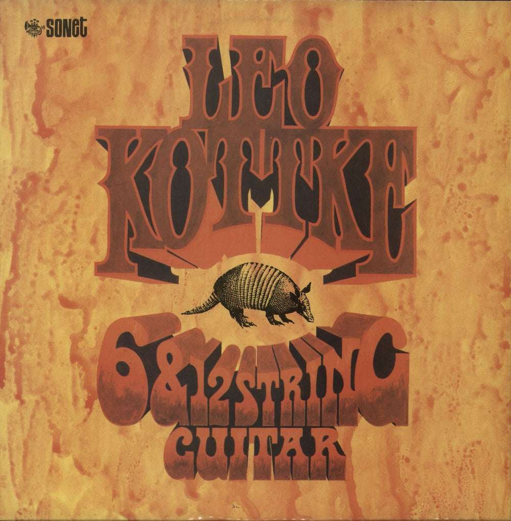 Leo Kottke 6 & 12 String Guitar UK vinyl LP album (LP record) SNTF629