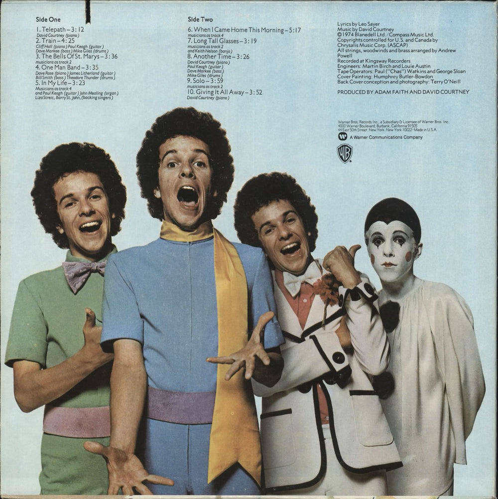 Leo Sayer Just A Boy US vinyl LP album (LP record)