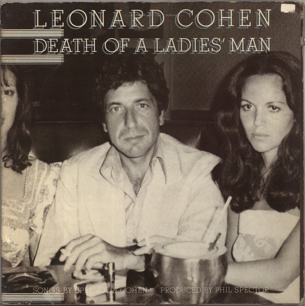 Leonard Cohen Death Of A Ladies Man - EX UK vinyl LP album (LP record) 86042