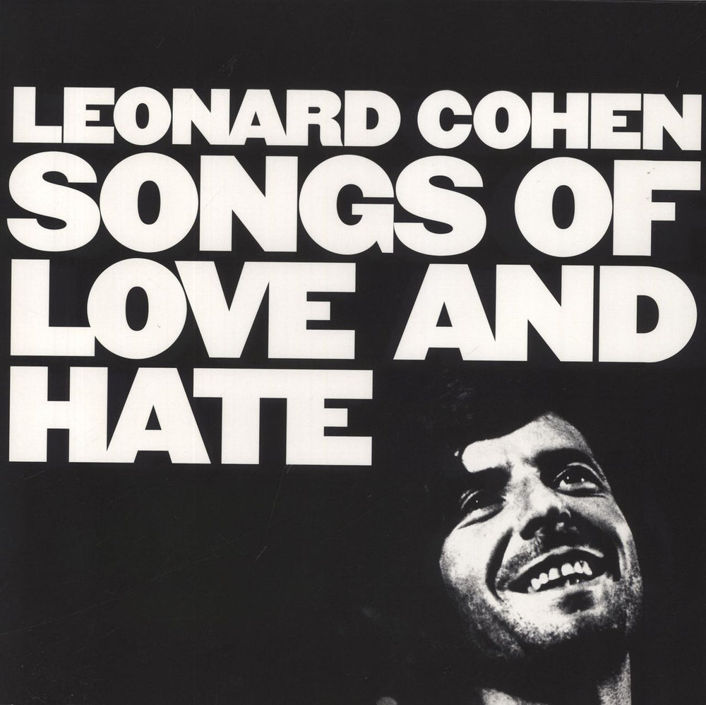 Leonard Cohen Songs Of Love And Hate - Opaque White Vinyl UK vinyl LP album (LP record) 19439882371