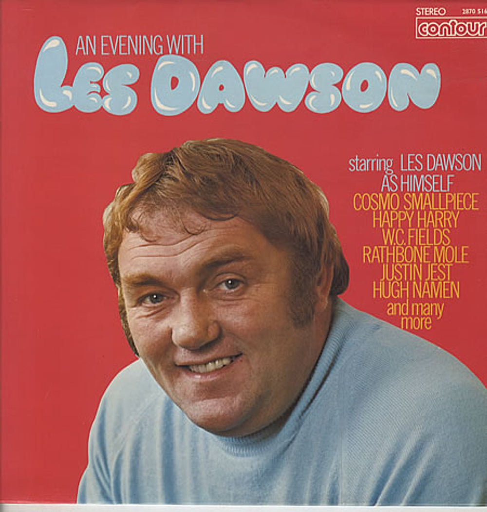 Les Dawson An Evening With Les Dawson UK vinyl LP album (LP record) 2870516