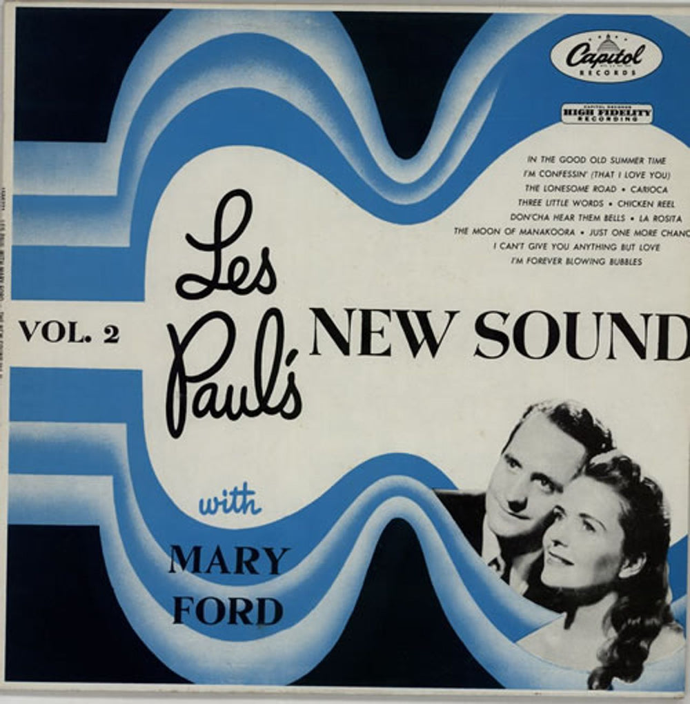 Les Paul And Mary Ford The New Sound Vol. 2 French vinyl LP album (LP record) 1566221