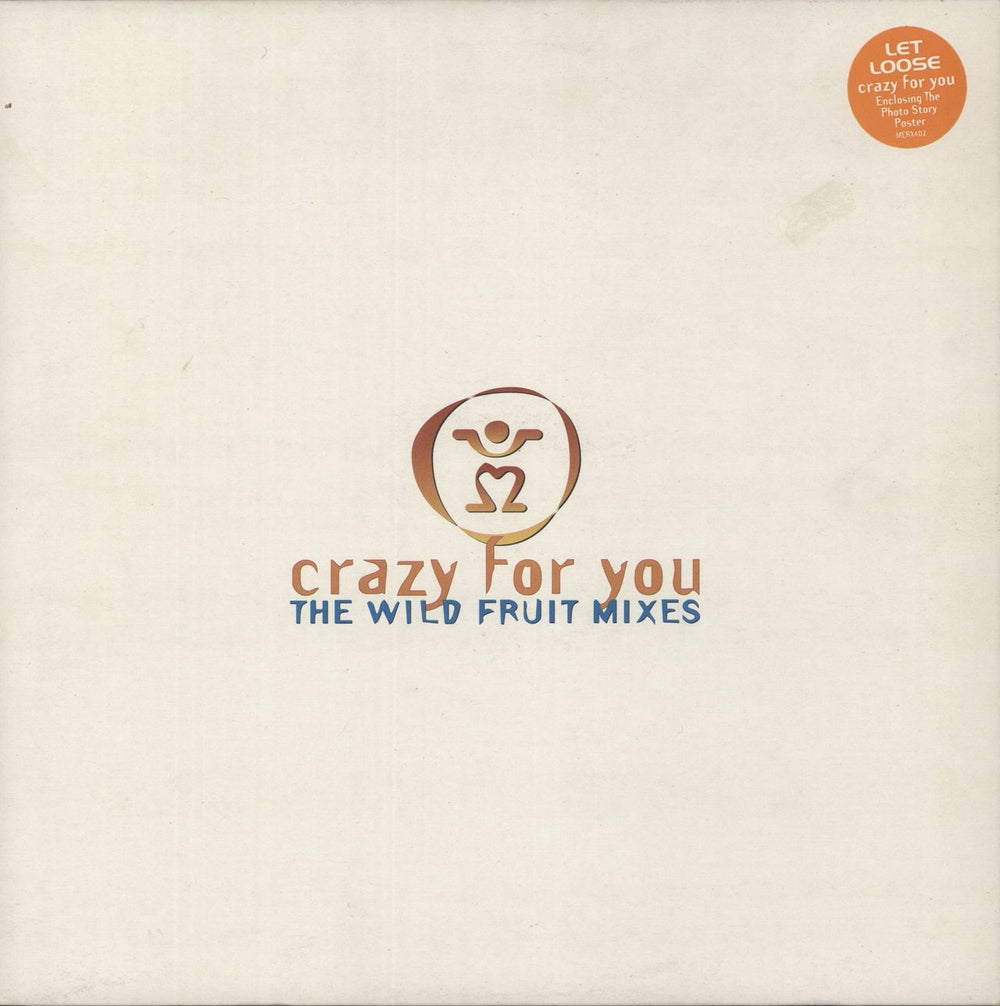 Let Loose Crazy For You + Poster UK 12" vinyl single (12 inch record / Maxi-single) MERX402