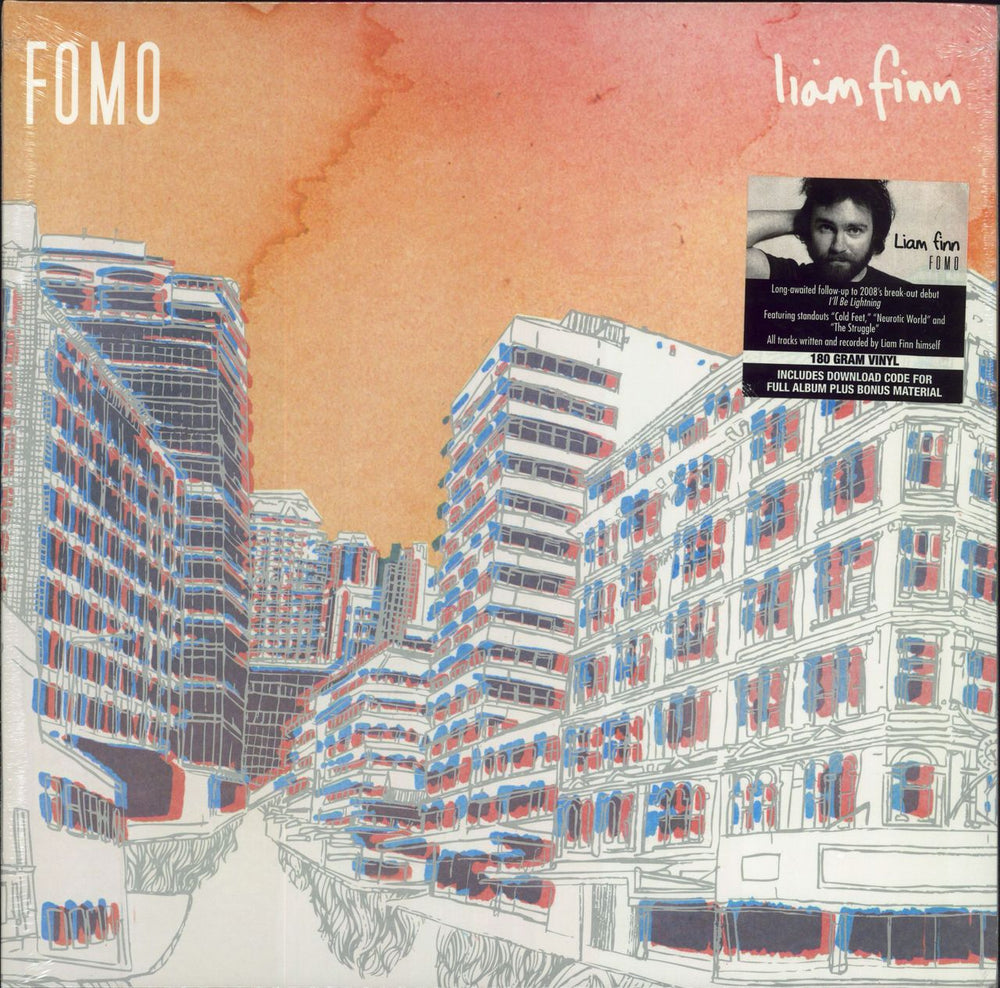 Liam Finn FOMO - 180 Gram - Sealed UK vinyl LP album (LP record) LP-YEP-2240
