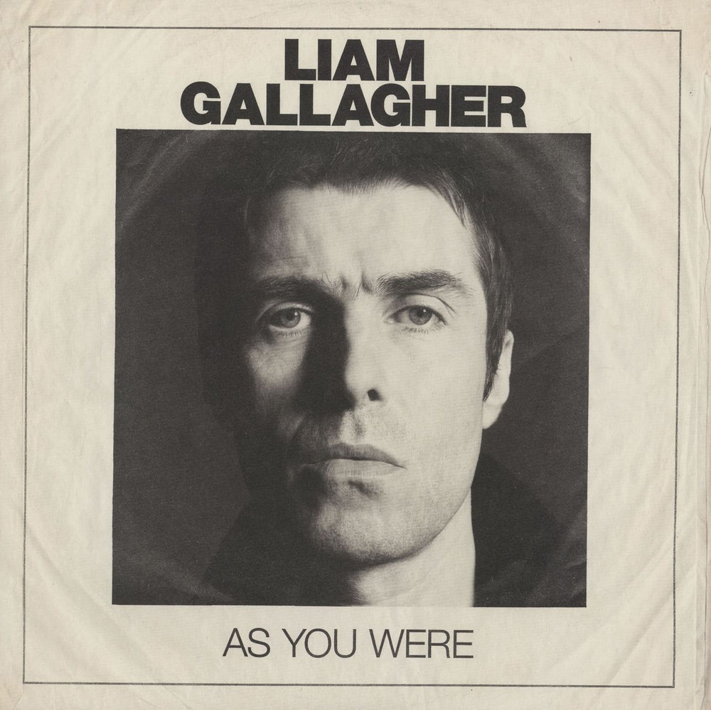 Liam Gallagher As You Were - 180gm Vinyl UK vinyl LP album (LP record) 0190295774929