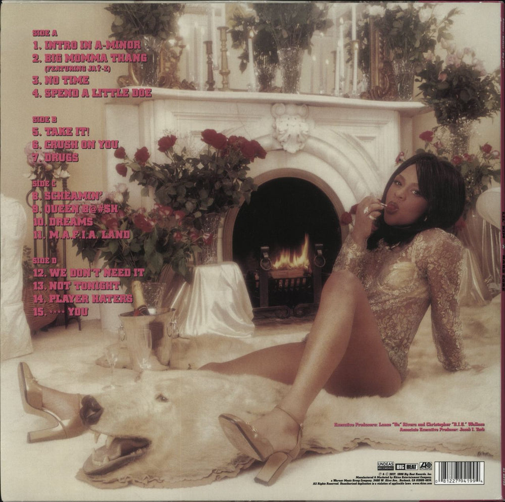 Lil' Kim Hard Core US 2-LP vinyl record set (Double LP Album) 081227941994