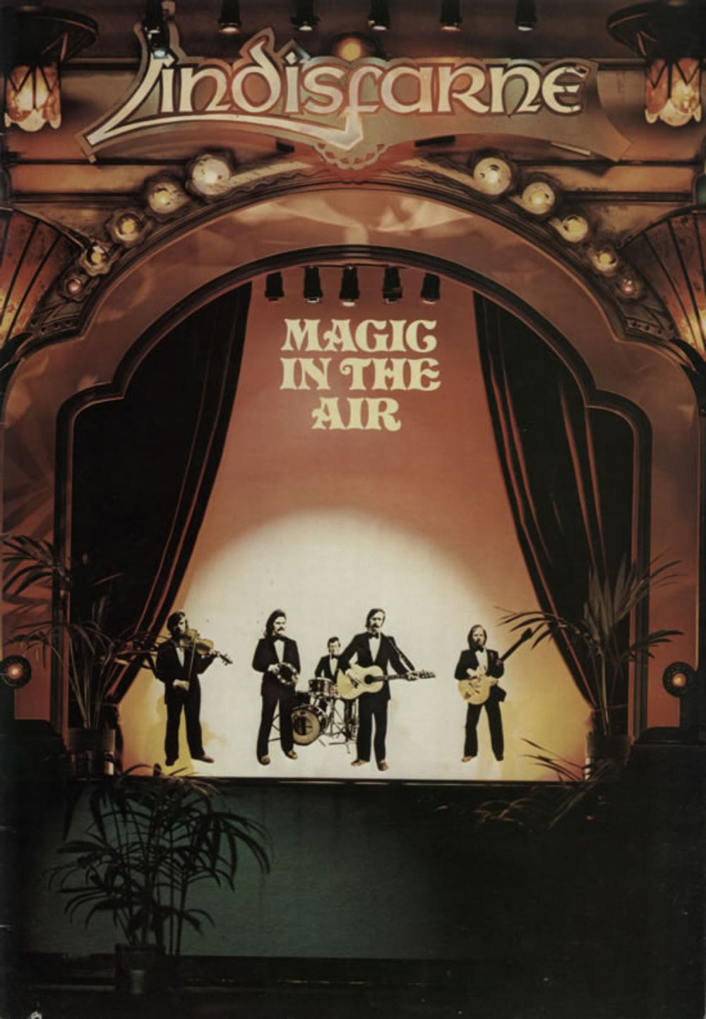 Lindisfarne Magic In The Air + Ticket Stub UK tour programme TOUR PROGRAMME