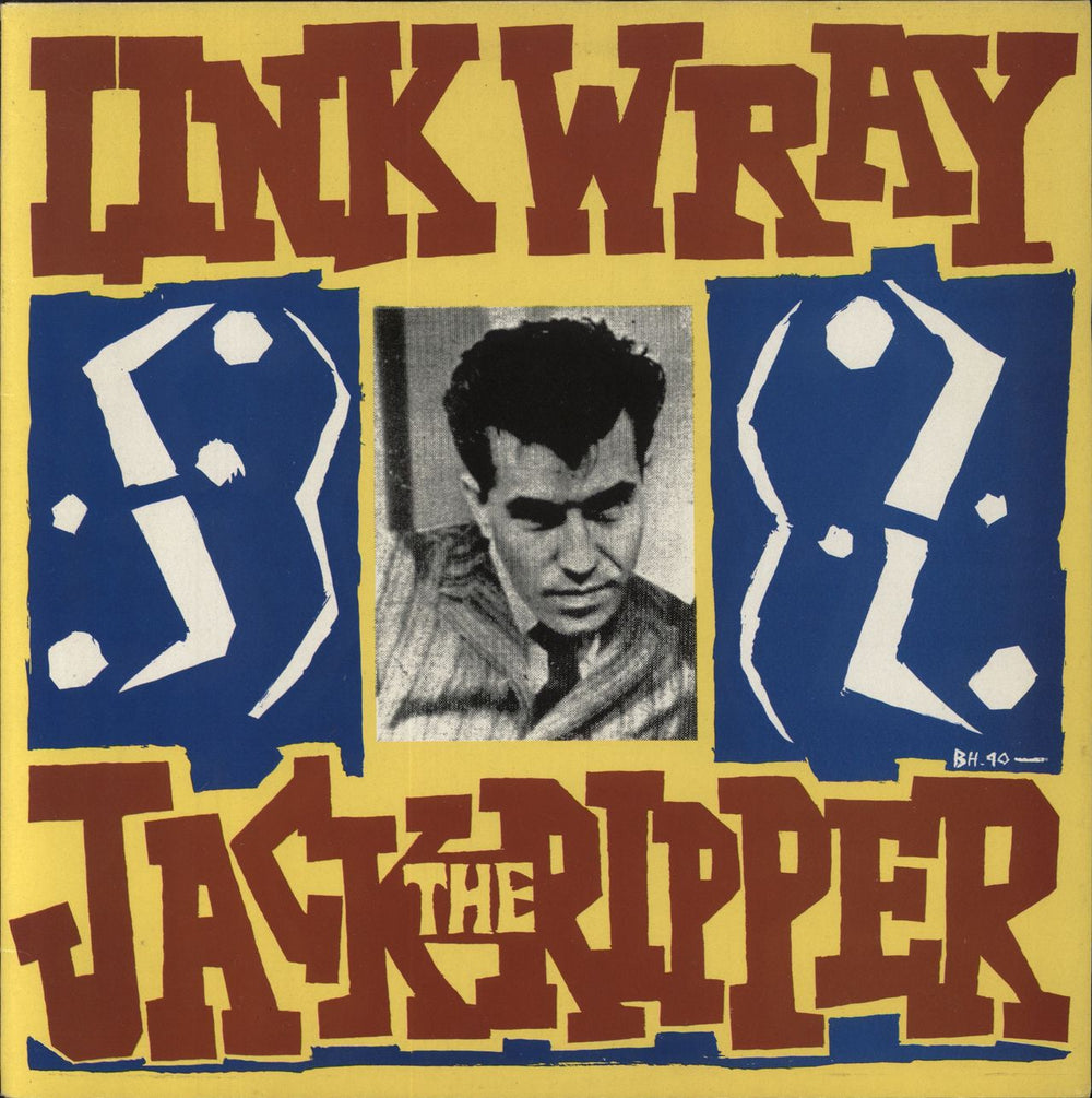 Link Wray Jack The Ripper UK vinyl LP album (LP record) HANG33-UP
