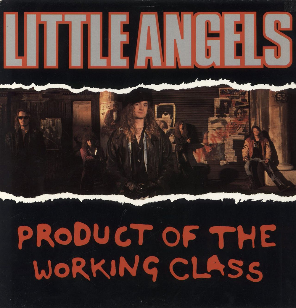 Little Angels Product Of The Working Class UK Promo 12" vinyl single (12 inch record / Maxi-single) LTLX9