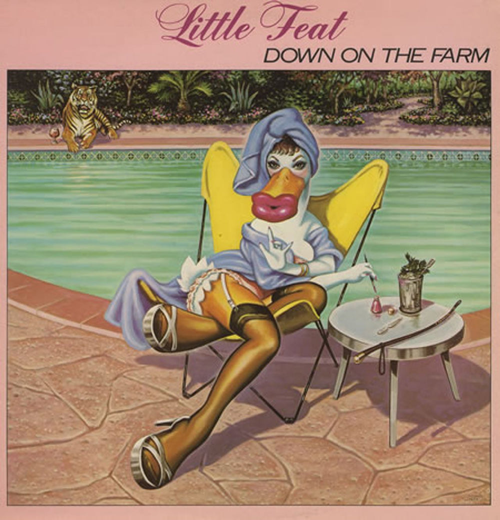 Little Feat Down On The Farm UK vinyl LP album (LP record) K56667