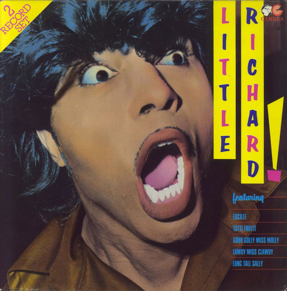 Little Richard Little Richard UK 2-LP vinyl record set (Double LP Album) CR102