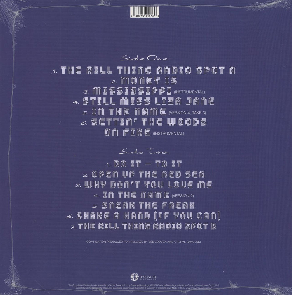 Little Richard Settin' The Woods On Fire: The Reprise Rarities - Orange Vinyl - Sealed US vinyl LP album (LP record) 810075114669