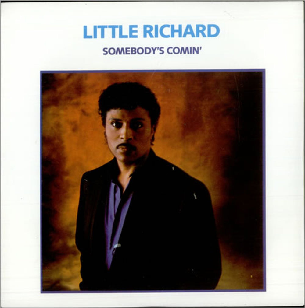 Little Richard Somebody's Comin' UK 7" vinyl single (7 inch record / 45) YZ98
