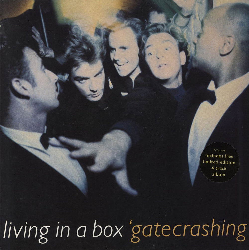 Living In A Box Gatecrashing UK 2-LP vinyl record set (Double LP Album) DCDL1676