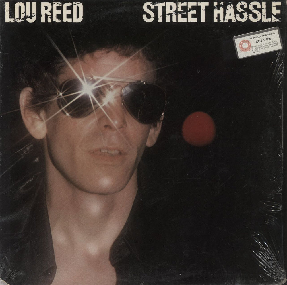 Lou Reed Street Hassle - Import stickered shrink US vinyl LP album (LP record) AB4169