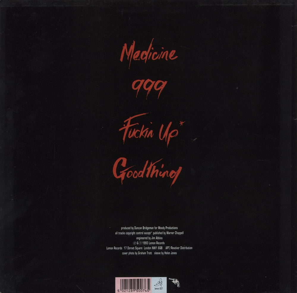 Lovecraft Medicine EP UK 12" vinyl single (12 inch record / Maxi-single) 5021289500765