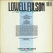 Lowell Fulson I've Got The Blues UK vinyl LP album (LP record) 082333073210