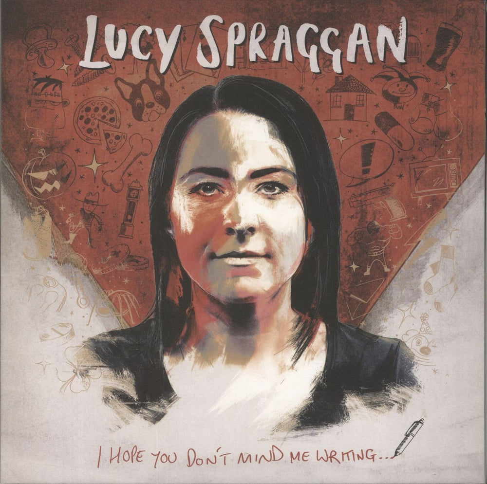 Lucy Spraggan Hope You Don't Mind Me Writing UK vinyl LP album (LP record) CTRLLP003