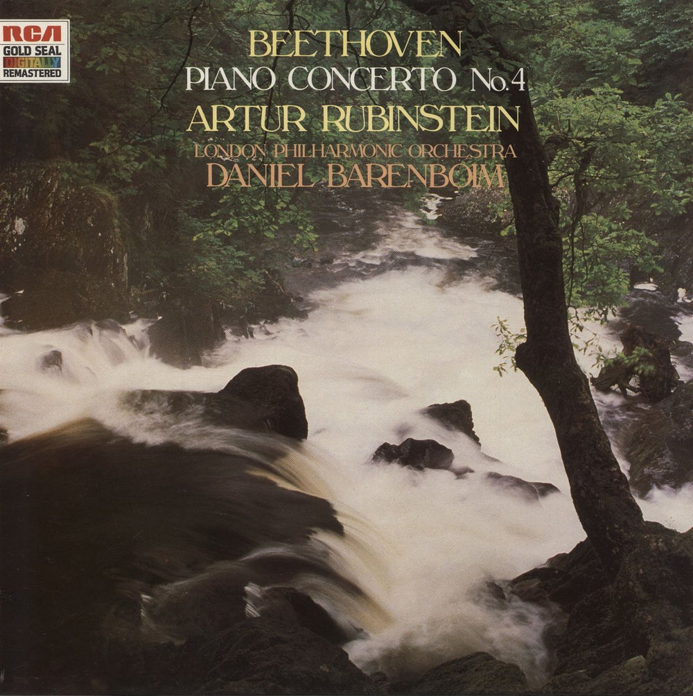 Ludwig Van Beethoven Concerto No. 4 in G, Op. 58 UK vinyl LP album (LP record) GL81419