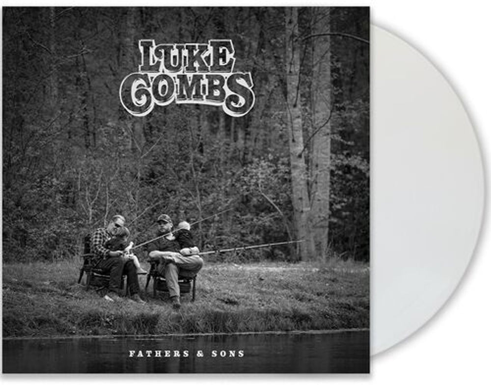 Luke Combs Fathers & Sons - White Vinyl - Sealed UK vinyl LP album (LP record) 19802-81426-1