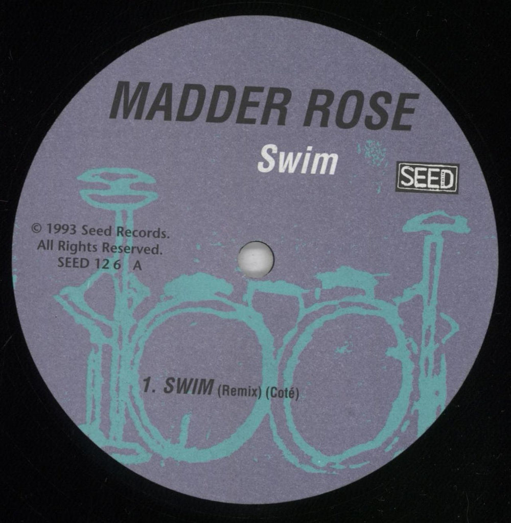 Madder Rose Swim UK 12" vinyl single (12 inch record / Maxi-single) MRE12SW834287