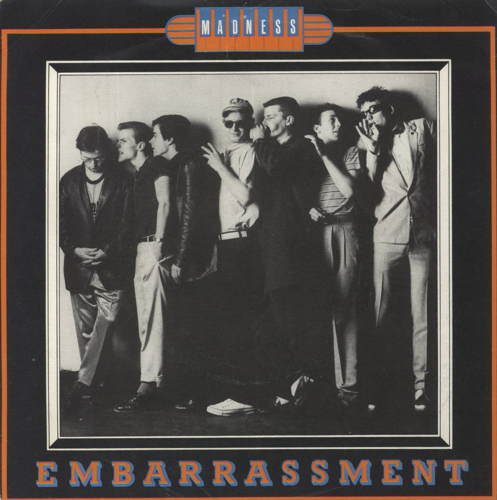 Madness Embarrassment - 1st - P/S UK 7" vinyl single (7 inch record / 45) BUY102